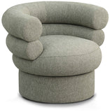Valentina Accent Swivel Chair - Modern Comfort & Style with Channel Tufting for Any Room Decor