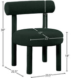 Parlor Contemporary Accent Chair with Solid Wood Frame and Chic Modern Design for Stylish Living Spaces