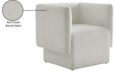 Vera Contemporary Accent Chair - Stylish Boucle Fabric Seating for Modern Living Room & Bedroom