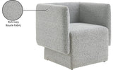 Vera Contemporary Accent Chair - Stylish Boucle Fabric Seating for Modern Living Room & Bedroom