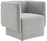 Vera Contemporary Accent Chair - Stylish Boucle Fabric Seating for Modern Living Room & Bedroom