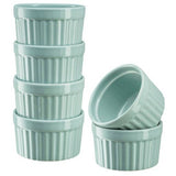 Kook Porcelain Ramekins 10 oz, Set of 6