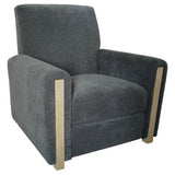 Modern High Back Recliner Chair For Living Room, Grey*