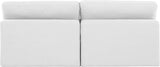 Comfy - Linen Modular Armless Sofa 2 Seats