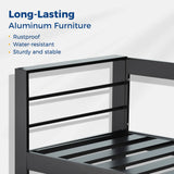 Aluminum Outdoor Patio Furniture Set, Modern Sofa Sets