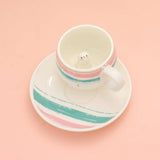 Cute Bunny Ceramic Mug Cup & Saucer Set