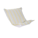 Indoor/Outdoor Puff Scroll Chair Dune Moss Cover Only