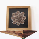 Camellia Flower Wood Wall Art