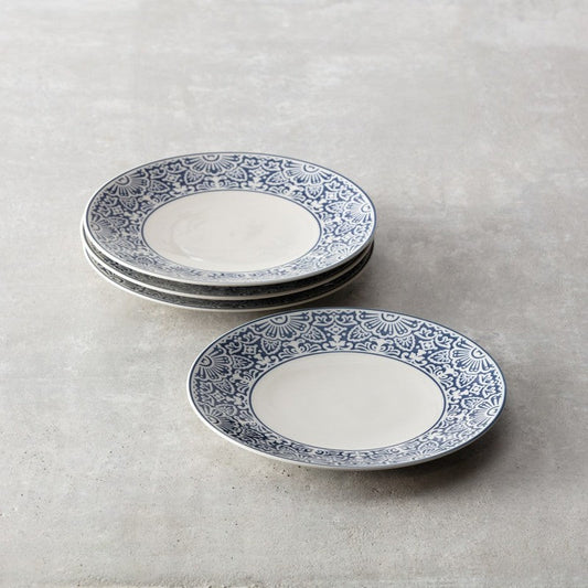 Havana Blue Coupe Dinner Plate 10.75"