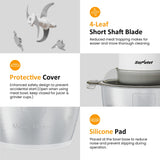 Multifunctional Meat Grinder,Blender & Food Processor Combo