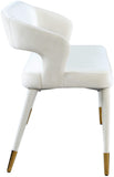 Destiny Contemporary Velvet Bench with Gold Tipped Legs - Stylish Extra Seating for Your Home