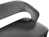 Destiny Contemporary Velvet Bench with Gold Tipped Legs - Stylish Extra Seating for Your Home