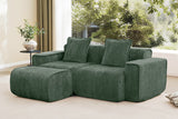 HARRISON 78" Loveseat with 1 Ottoman