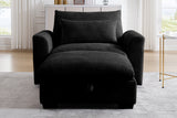 PERTH 51" Single Sofa with 1 Ottoman