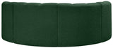 Arc - Boucle Fabric 4 Piece U-Shaped Modular Sofa