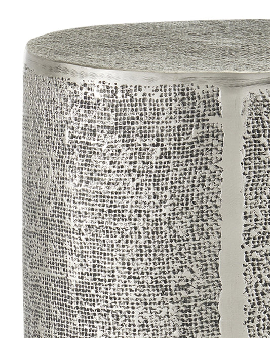 Kabeen Silver Accent Table