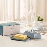 Extra Large Ceramic Butter Dish with Lid