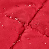Outdoor Camping Wearable Blanket Goose Feather & Down, Red