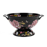 Blue Stallion Floral Bouquet 3Qt Enamel Colander