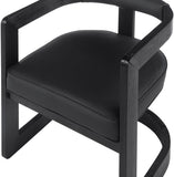 Manchester Faux Leather Dining Chair - Bold Contemporary Design with Comfort and Style for Any Space