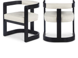 Manchester Faux Leather Dining Chair - Bold Contemporary Design with Comfort and Style for Any Space