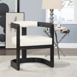 Manchester Faux Leather Dining Chair - Bold Contemporary Design with Comfort and Style for Any Space