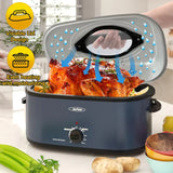 22 Quart Roaster Oven, Electric Roaster