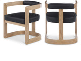 Manchester Faux Leather Dining Chair - Bold Contemporary Design with Comfort and Style for Any Space
