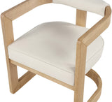 Manchester Faux Leather Dining Chair - Bold Contemporary Design with Comfort and Style for Any Space