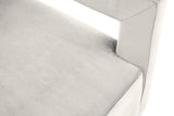 Armani Modern Accent Chair with Luxurious Upholstery and Stylish Gold Steel Base for Home Decor