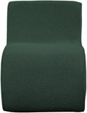 Desiree Contemporary Accent Chair with Soft Boucle Fabric for Stylish Living Room or Bedroom Decor