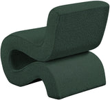 Desiree Contemporary Accent Chair with Soft Boucle Fabric for Stylish Living Room or Bedroom Decor
