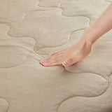 Jersey Knit Cool Touch Down Alternative Throw, Tan