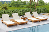 ORVA Outdoor Lounge Chaise with 2 Inches Pad