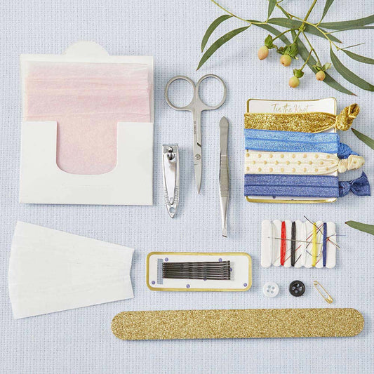 Blue Willow Wedding Survival Kit