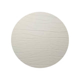 Strata Leather Silver Placemat - Round 13"- Set of 4