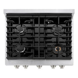 ZLINE 30"Paramount Dual Fuel Range Stainless Steel, SDR30