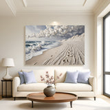 Footprints in the Sand Wall Art
