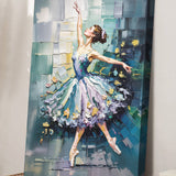 Ballerina Abstract Wall Art