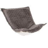 Puff Chair Cushion Angora Stone -Cushion and Cover Only