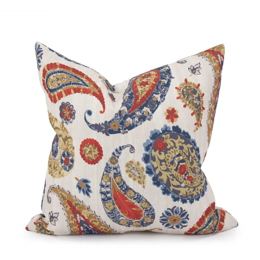 20 x 20 Pillow Boteh Sand - Down Insert