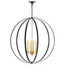 Ogden Black Orb Chandelier