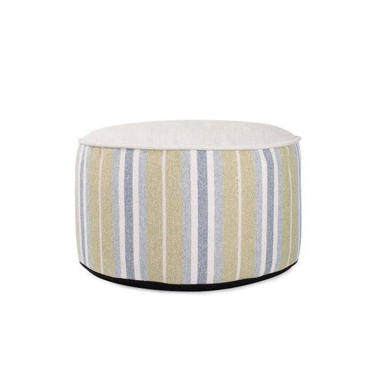 Short Indoor/Outdoor Pouf Dune Moss