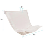 Puff Chair Cover & Cushion Pana Natural/Natural