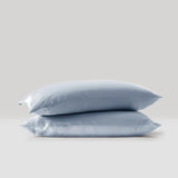Wholesale Wrinkle-Free Luxury Satin Pillowcases, Blue [Set of 2]