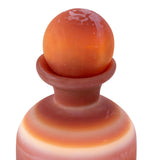 Mercer Glass Capped Bottle in Tangerine- Tall