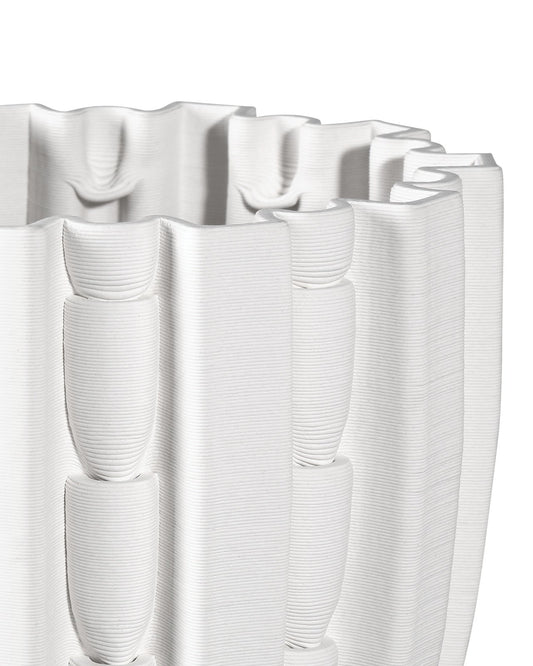Fluted Small Vase