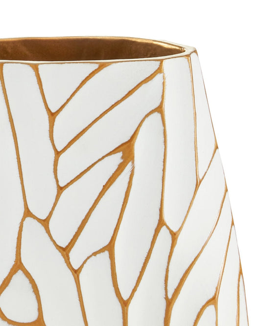 Anika White Vase Set of 2