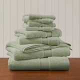 800GSM Ultra-Soft Cotton Absorbent Towel Set, Sage Green