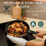 Moss & Stone 10-Piece Stackable Nonstick Cookware Set